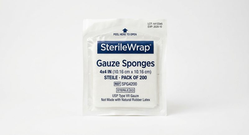 SterileWrap Gauze Sponges 4x4