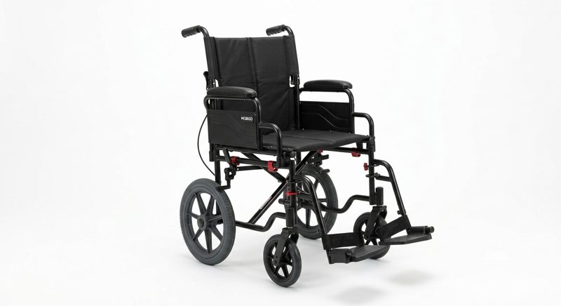 MobiGo Folding Transport Wheelchair